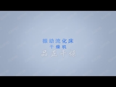Secador de cama de fluido vibratório