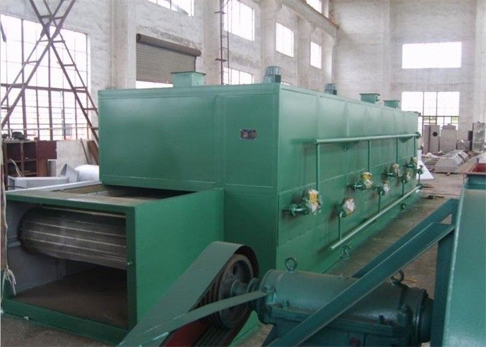 Secador de aço inoxidável DW1.2×10 da correia transportadora de forno de secagem de ar quente de 400 Kg/H