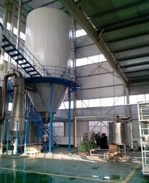 Planta de secagem cerâmica piloto comercial 1.6×9.1×1.75 de pulverizador da indústria do secador de pulverizador
