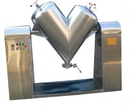 Tipo de aço inoxidável equipamento de mistura de V do pó seco químico da máquina do misturador do pó